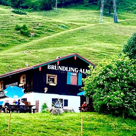 Bruendling-Alm Berggasthof Auf 1167M Auf Dem Hochfelln Hotel Bergen  Kültér fotó